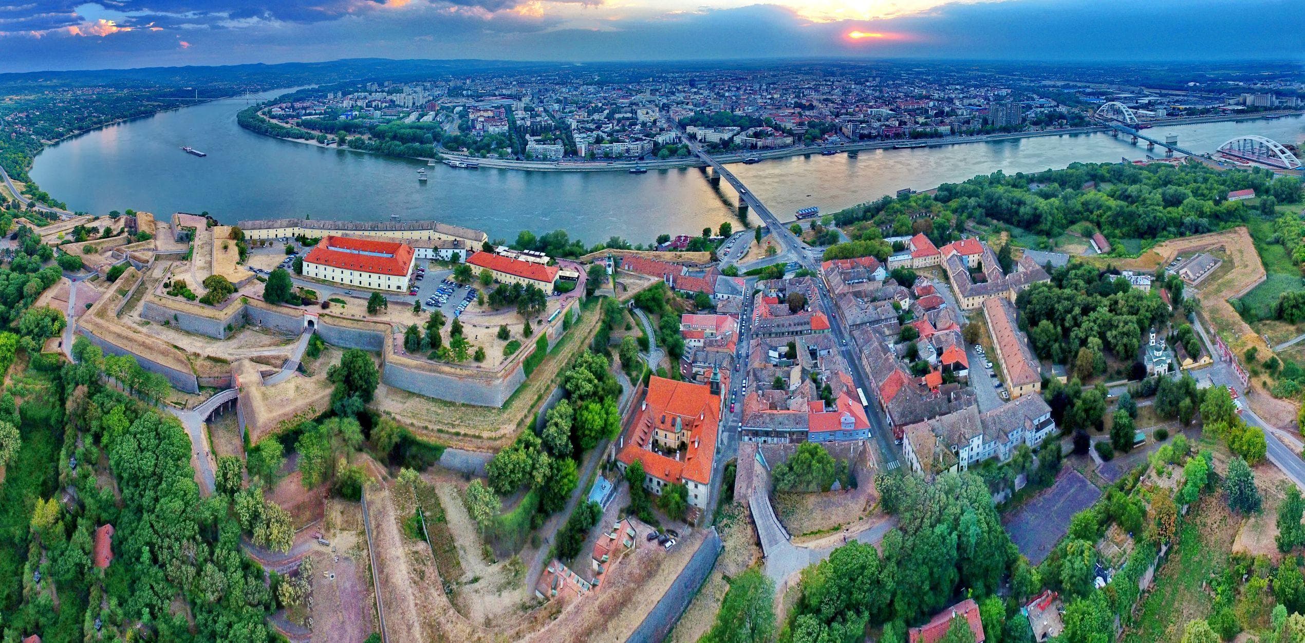 The fortress from above